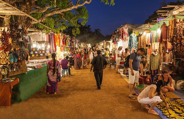 Arpora Night Market, North Goa